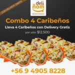 Combo 4 Caribeños con Delivery Gratis