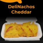 DeliNachos con Cheddar
