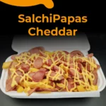 SalchiPapas con Cheddar 150grs