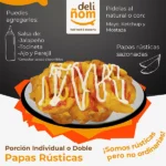 Papas Rústicas - Porción Doble
